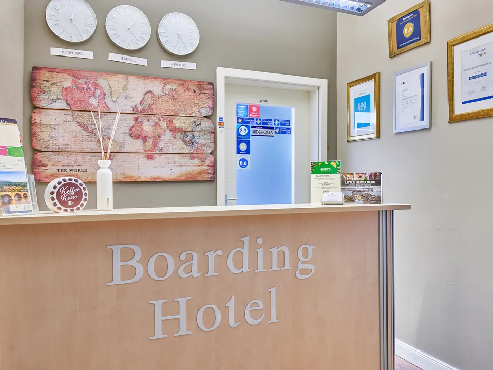 Eingangsbereich des Boardinghotel Heidelberg