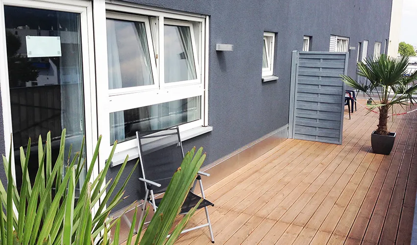 Gebäudeansicht des Boardinghotel Heidelberg
